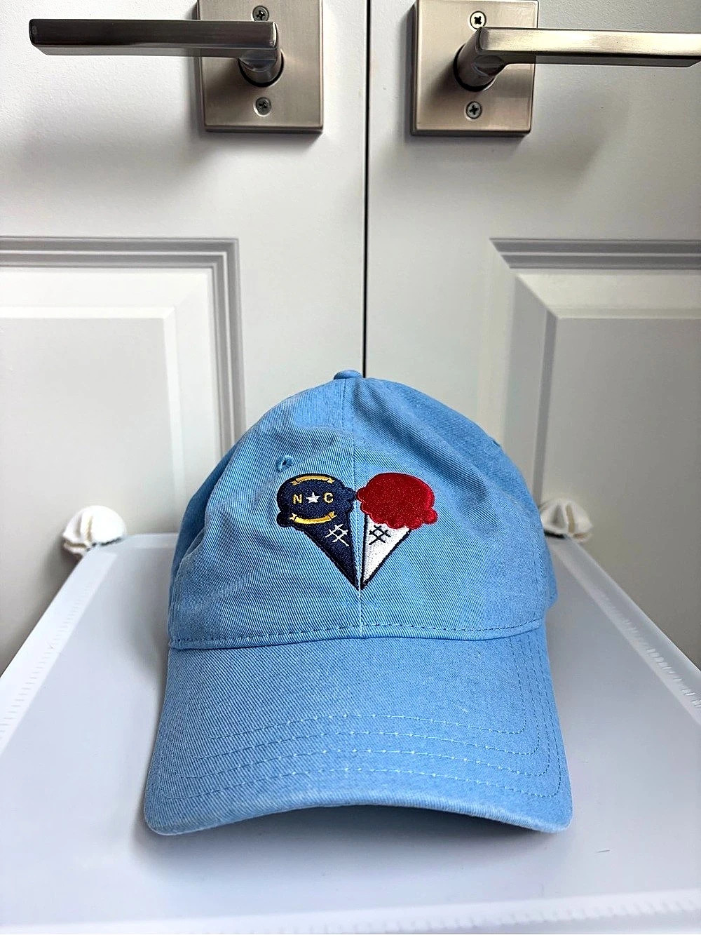 Icecream Cone Hat Blue Baseball Cap